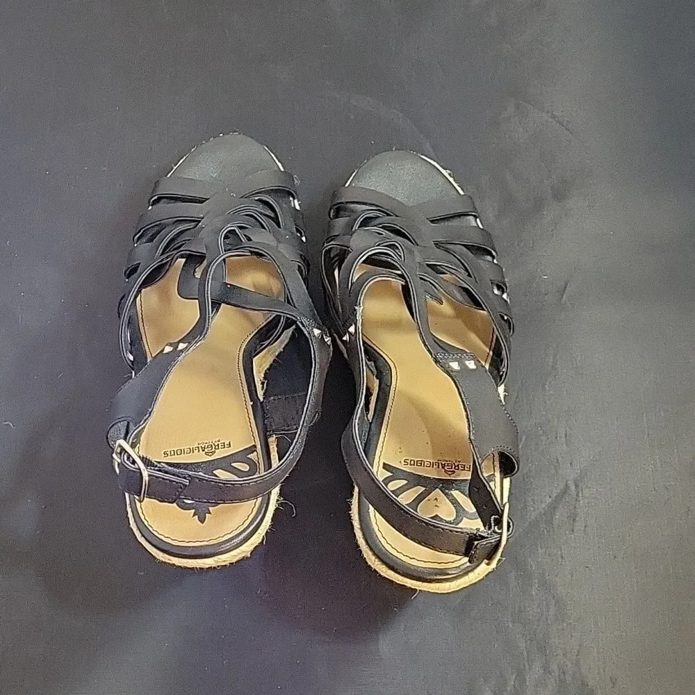 FEGALIECIOUS REINVIGORATE YOUR SUMMER  PLAITED LEATHER TWISTS   SANDALS